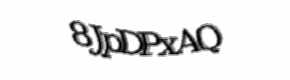 Security check image, please type the characters shown